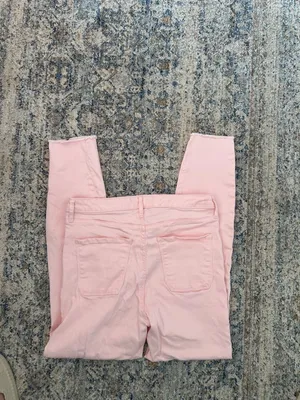 Maison Jules Skinny Ankle Jeans Pink Size 8/29 thumbnail 4