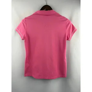 Women’s Lady Hagen Small Pink Breast Cancer Awareness Polo thumbnail 2