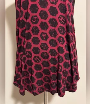 Preloved Hot Topic Red and Black American Horror Story Cult Hive Tank Top medium thumbnail 3