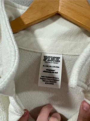 PINK Fleece Button Up Top thumbnail 3