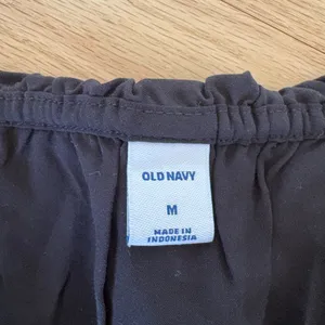 Old Navy Black Ruffle Top thumbnail 2