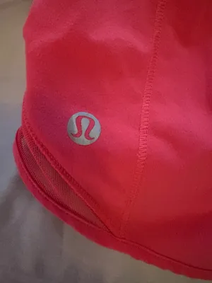 Red/Pink Lululemon Hotty Hot Shorts 2.5" thumbnail 3