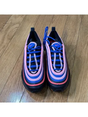 Size US 6Y Nike Air Max 97 GS Black Pink Blue (CT1578-001) Women’s US 7.5 thumbnail 3