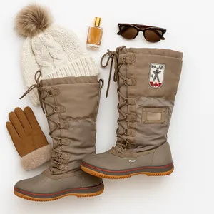 Pajar Canada Gia Waterproof Fleece Lined Snow Boots Women 37 Winter Warm in EUC thumbnail 6