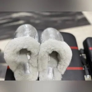 NEW UGG Women Scuffette I Mirror Ball Silver Slippers thumbnail 4