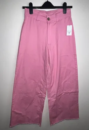 Billabong Pink Wide Leg‎ Pants thumbnail 1