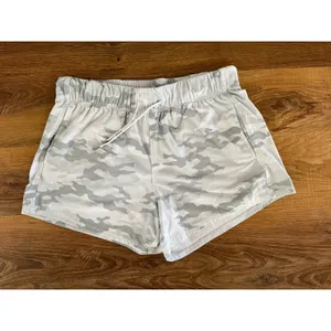 Women’s/Teen Soft Shorts, Set of 2‎ Black Camo/White, Drawstring & Pockets EUC thumbnail 6