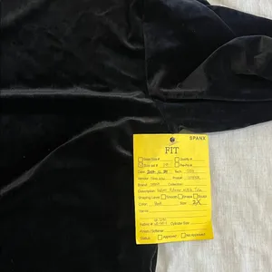 NWOT Spanx‎ Half Zip Pullover Sweatshirt Black Velvet Preppy Travel Womens 2X thumbnail 7