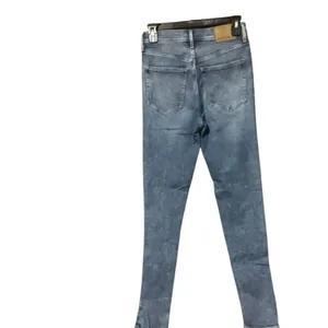 Denim Forum The Lola High Rise Skinny Medium Wash Distressed Jeans size 26 thumbnail 2