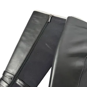 White House‎ Black Market Alexa Tall Boot High Zip Leather Riding Womens 7.5 thumbnail 6
