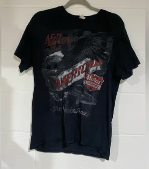Gildan Eagle Graphic T-Shirt - Black medium thumbnail 1