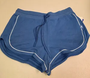 JoyLab Women's Blue Athletic Shorts with‎ White Trim thumbnail 1
