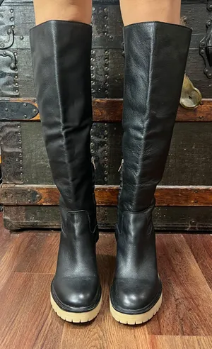 Dolce Vita Womens Corry H2O Tall Knee High Lug Sole Boots Black Size 10 thumbnail 4
