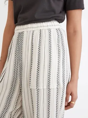 Madewell Lightspun Pull-On Balloon Pants in Antique Cream thumbnail 2