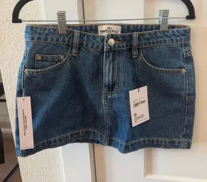 Princess Polly Denim Skirt thumbnail 1
