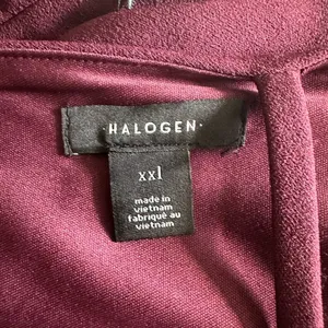 Halogen Cutout Sheath Knee Length Business Casual Dress Size XXL Burgundy thumbnail 6