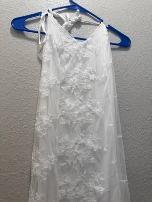 White lace beach dress thumbnail 2