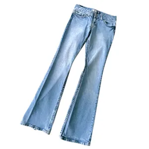 Aeropostale Y2K Low Rise Light Blue Slim Flare Jeans thumbnail 12