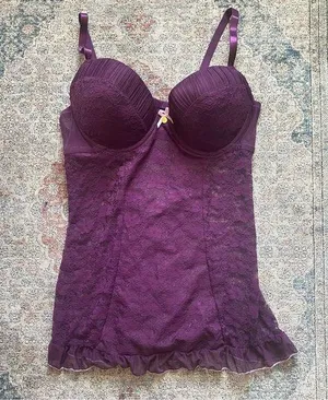 •Jessica Simpson lace babydoll chemise• Size 2X thumbnail 1