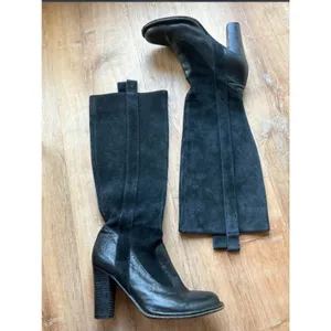 Frye villager black boot thumbnail 2