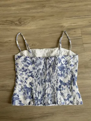 Reformation Linen Top thumbnail 3