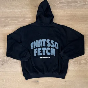 Thats So Fetch Hoodie Series 5 Puff Font Size XS/S in Black and Gray thumbnail 4