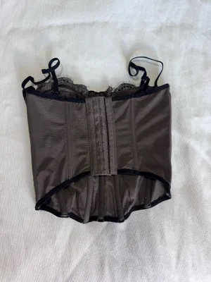 Black Urban Outfitters Corset Top thumbnail 2