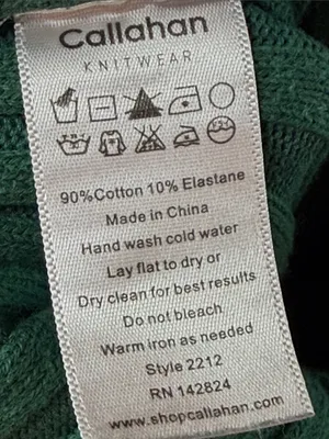 Callahan Trish Pants Fern Green Rib Knit Revolve. Size XS thumbnail 7
