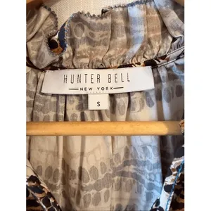 Hunter Bell Jenkins Dress Womens Brown Tribal Tiered Mini Size S thumbnail 5