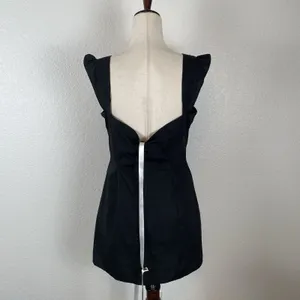 House of CB Mistress Rocks Girl Crush Mini Dress Women's‎ L Black Cap Sleeve NEW thumbnail 6