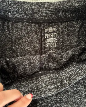Dark grey lounge shorts  thumbnail 3