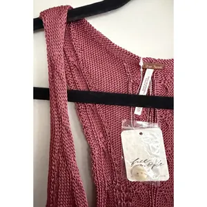 Free‎ People "The Vest Of Us" Marsala Women's Size X-Small thumbnail 7