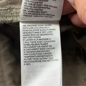 The North Face‎ Nylon Convertible Pant Womens 10 Regular Brown Green Hiking Pant thumbnail 4