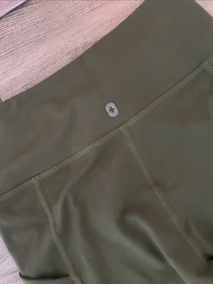 Figs Olive Green High-Rise Performance Leggings thumbnail 5