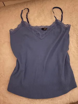 Superdry Blue Lace Cami thumbnail 1