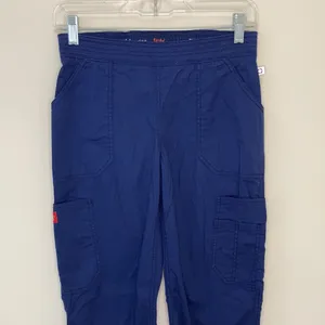 Dickies Mid Rise Moderate Flare Women’s Scrub Bottoms Size XS thumbnail 2