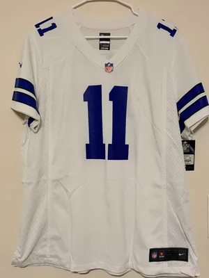 New NWT Nike Dallas Cowboys On-Field Micah Parsons #11 White Jersey Women's XXL thumbnail 1