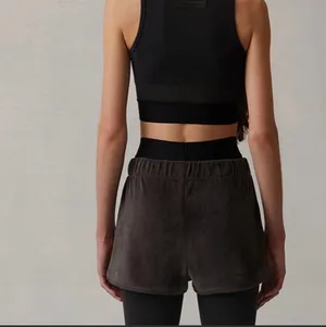 Fear of God Essentials Women's Iron Velour Beach Shorts thumbnail 2