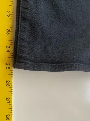 Express Women’s Straight ankle Leg high rise Jeans — Black thumbnail 6