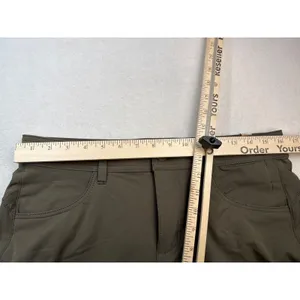 prAna Womens Halle AT Straight Pants Slate Green Size 10 Hiking Outdoor NWT thumbnail 5