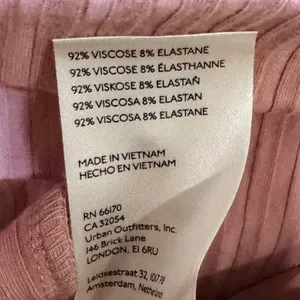 Anthropologie Pink Ribbed Off Shoulder Long Sleeve Button Detail Top Small‎ thumbnail 6
