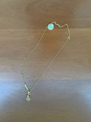 Gold volleyball Kendra Scott necklace  thumbnail 2