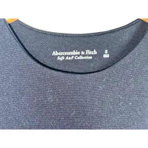 Abercrombie & Fitch Soft AF Black High Neck Sleeveless Tank Bodysuit Top Size S thumbnail 4
