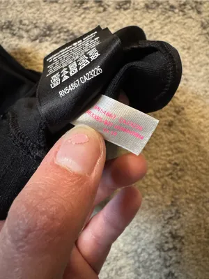 PINK Victoria's Secret Black Seamless Racerback Sports Bralette thumbnail 5