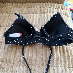 No Boundaries Polka Dot Push Up Bikini Top thumbnail 2
