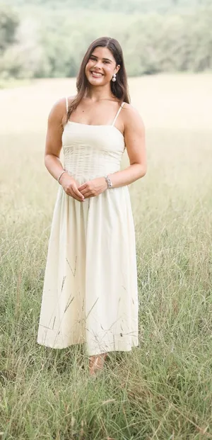 yellow maxi dress Size M thumbnail 1