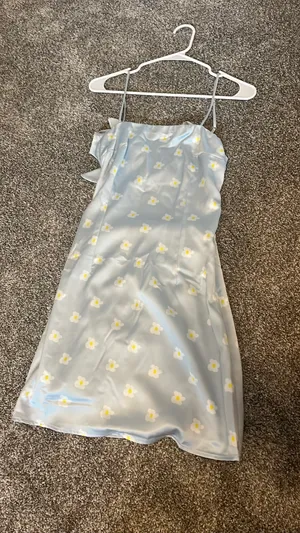 Lucy in the Sky Blue Floral Dress thumbnail 1