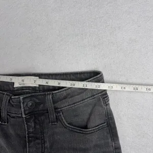 Abercrombie & Fitch The Skinny High Rise Jeans 24/00 Gray Stretch Denim thumbnail 6