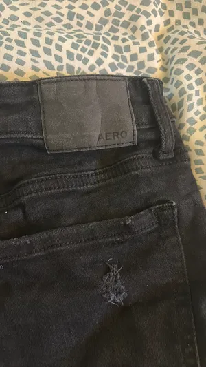 Aeropostale Black Jean Shorts thumbnail 5