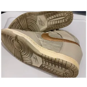 Nike Dunk Sky Hi Light Bone Red Bronze Wedge Sneakers Womens 7.5 thumbnail 8